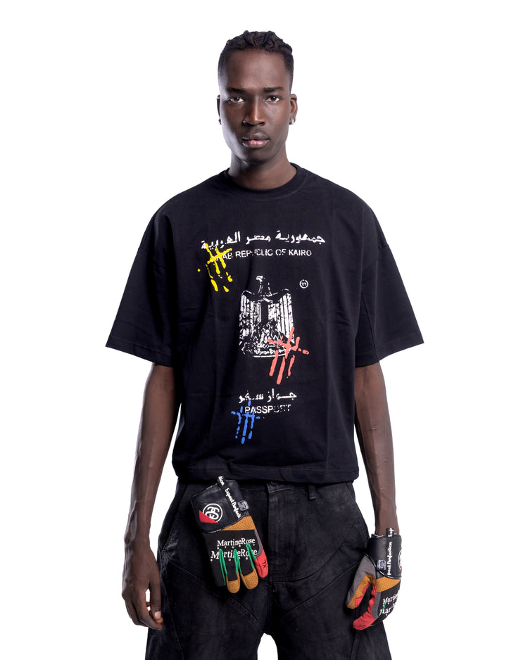 V1CE EGYPTIAN PASSPORT TEE