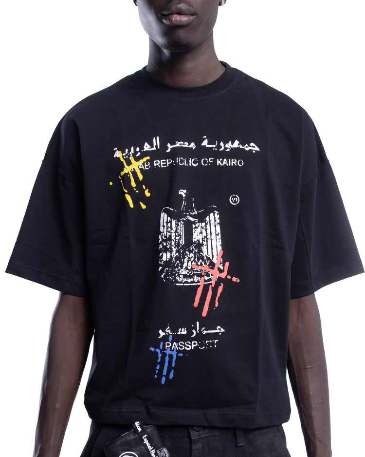 V1CE EGYPTIAN PASSPORT TEE