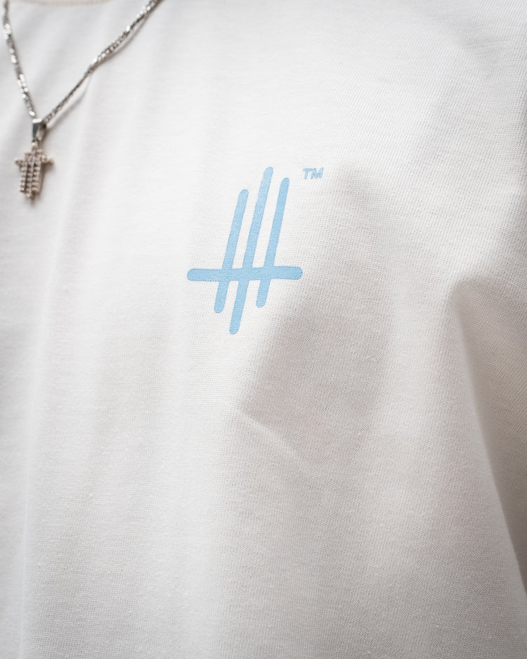 VICE ANGEL TEE BLUE & WHITE