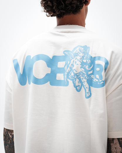VICE ANGEL TEE BLUE & WHITE