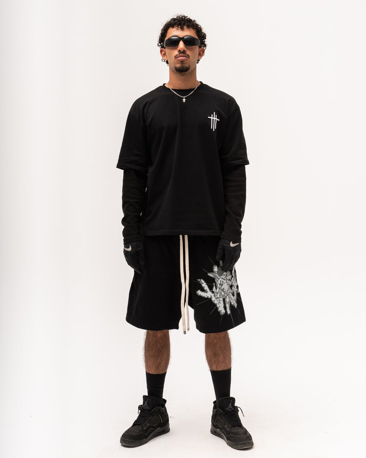 ANGEL SHORTS BLACK