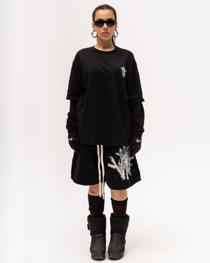 ANGEL SHORTS BLACK