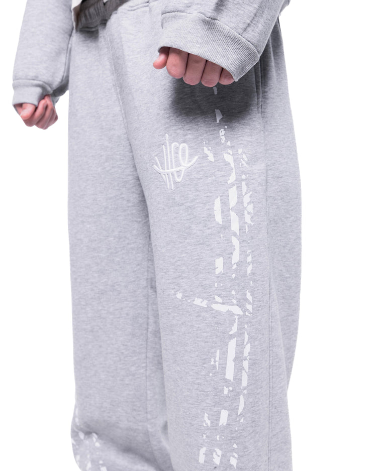 MONOTOGRAPHY GREY TRACK PANTS