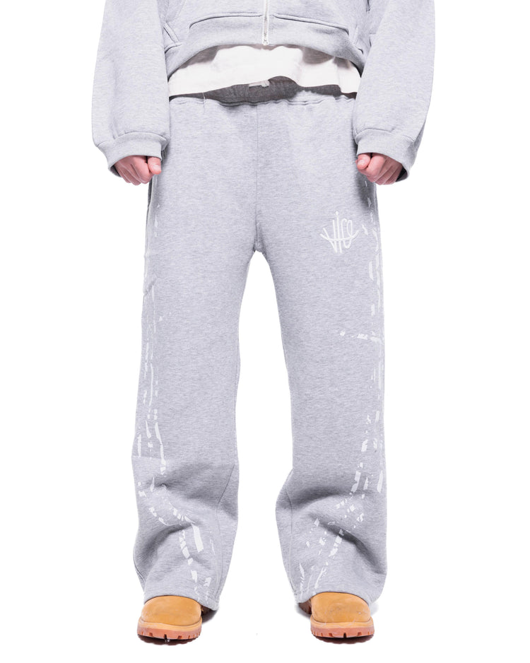 MONOTOGRAPHY GREY TRACK PANTS